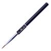 MollyLac Nail Art Brush, Natural Bristles, Black, Bristle Length 13mm