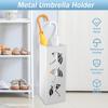 Металлический держатель для зонта, квадратная стойка для зонта, декоративный держатель для зонта, мусорное ведро, многоцелевой держатель для тростей для прихожей