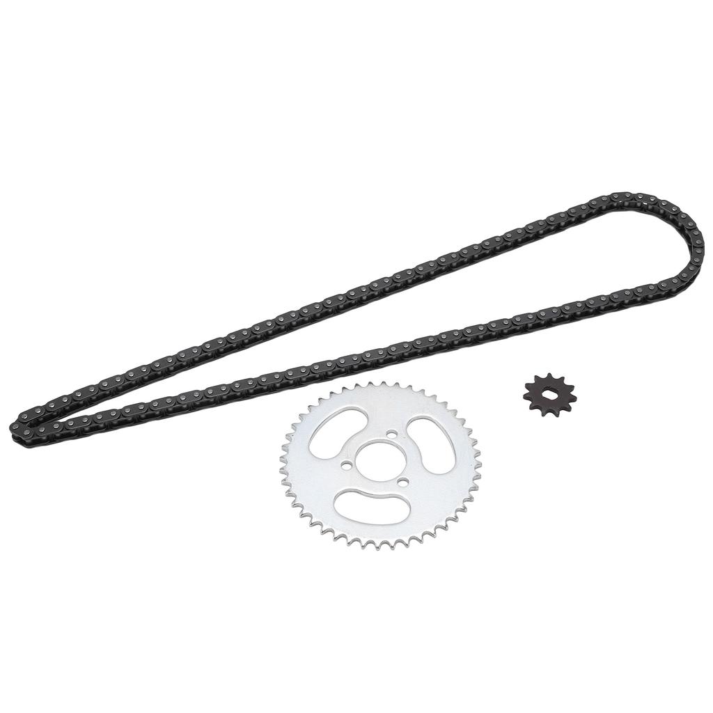 T8F Front and Rear Sprocket Chain Replacement High Power T8F Gear Chain Set for Modified Karts ATVs