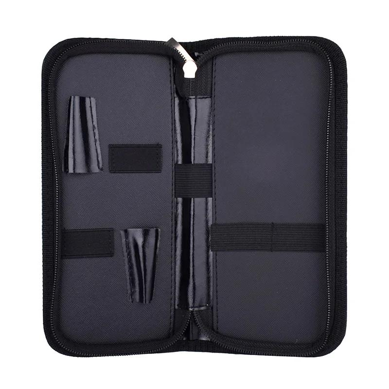NEW Hair Scissor Bag Clips Comb Case Hairdressing Barber Holster Bags Holder Tool Salon Pouch Holder CasePU Leather Bag