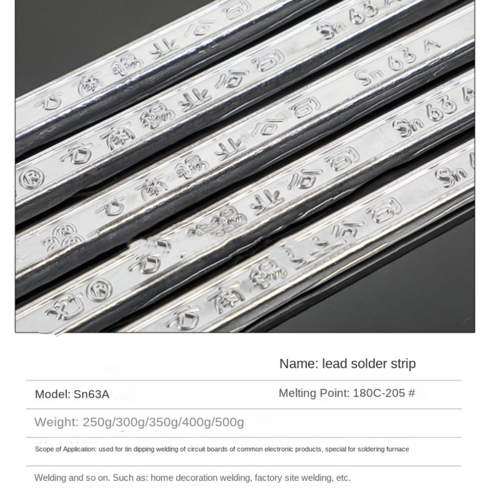 Tin Lead Lead Solder Strips Eco-friendly Soldering Rods Professional Weld Bar Solder Furnaces