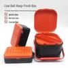 New Red Worm Box: Large Multipurpose Moisturizing Live Bait Keeper for Earthworm Fishing