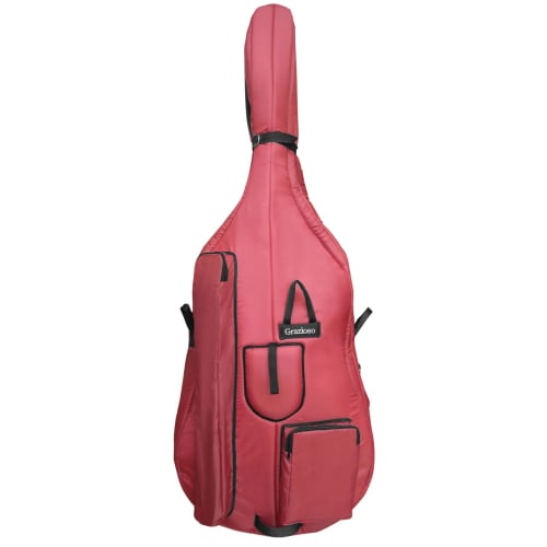 Grazioso Double Bass Bag (Case) CBA-1, Dark Red