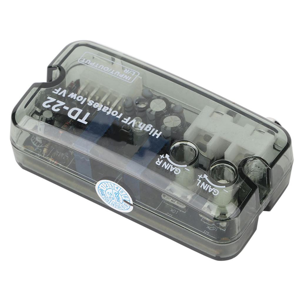 Автомобильный аудио конвертер Стерео Высокочастотный в Низкочастотный Преобразователь Уровня Динамика с Проводом Управления