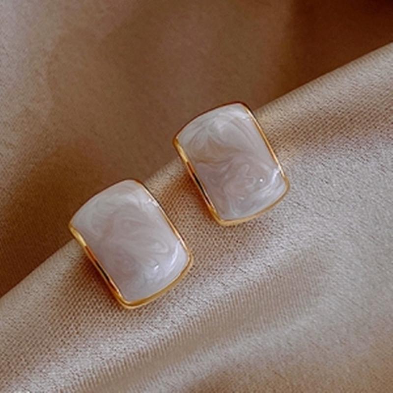 S925 Silver Needle Hypoallergenic Exquisite Small Earrings Simple And Versatile High-end Celebrity Earrings Jewelry Women Brinco