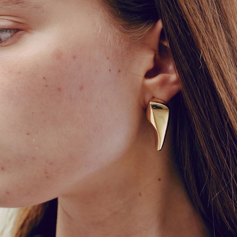 YUSOWA DUNE LARGE EARRING (2COLOR)