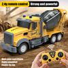 6-канальный пульт дистанционного управления Инженерный автомобиль 2.4G Перезаряжаемый самосвал Игрушка на радиоуправлении со световыми/звуковыми эффектами, детский подарок