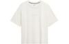 Drop Shoulder Sleeve Short Sleeved T Shirts Women's Ivory AHST114-1