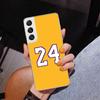 Basketball 23 24 8 Number Phnoe Case for Samsung Galaxy S26 S25 Edge S23 S24 Ultra S22 Plus S21 S20 FE Unique Cover Soft Coque G
