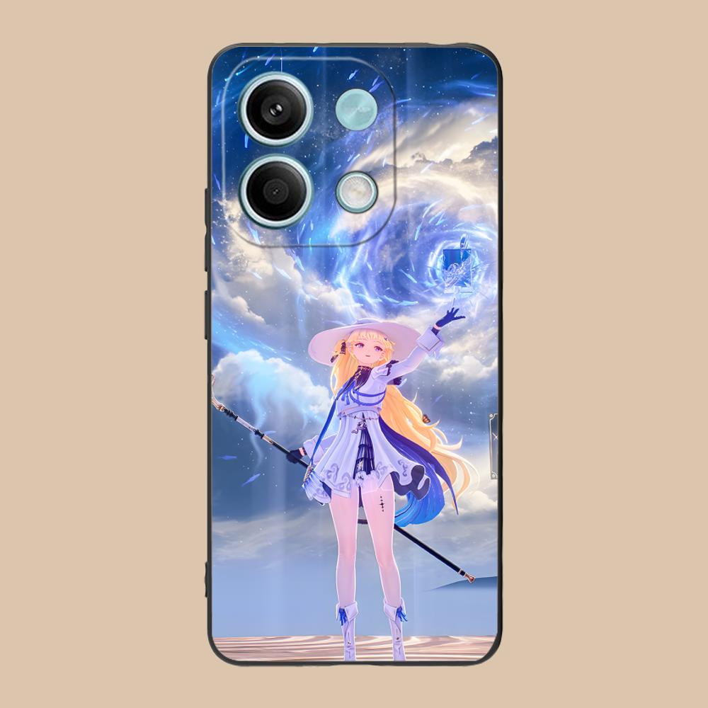 Чехол для мобильного телефона Wuthering Waves Phoebe из матового ТПУ для Xiaomi 15 14 13 12 Mi 11 T Ultra Lite Pro S X 5G, цветной печатный чехол