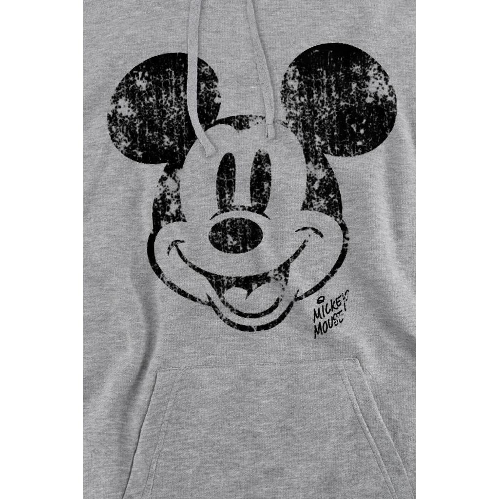 Disney Мужская толстовка с капюшоном с изображением лица Микки Мауса
