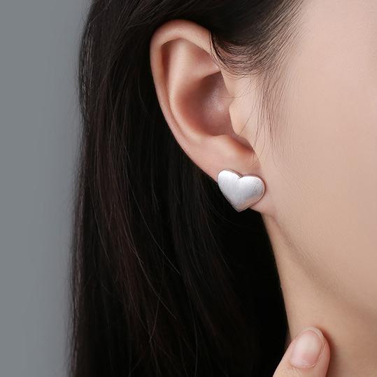 PANJBJ Серьги из стерлингового серебра 925 пробы для женщин Модные Простые Открытые Круглые Украшения Предотвращающие Аллергию Вечеринка Рождественские Аксессуары