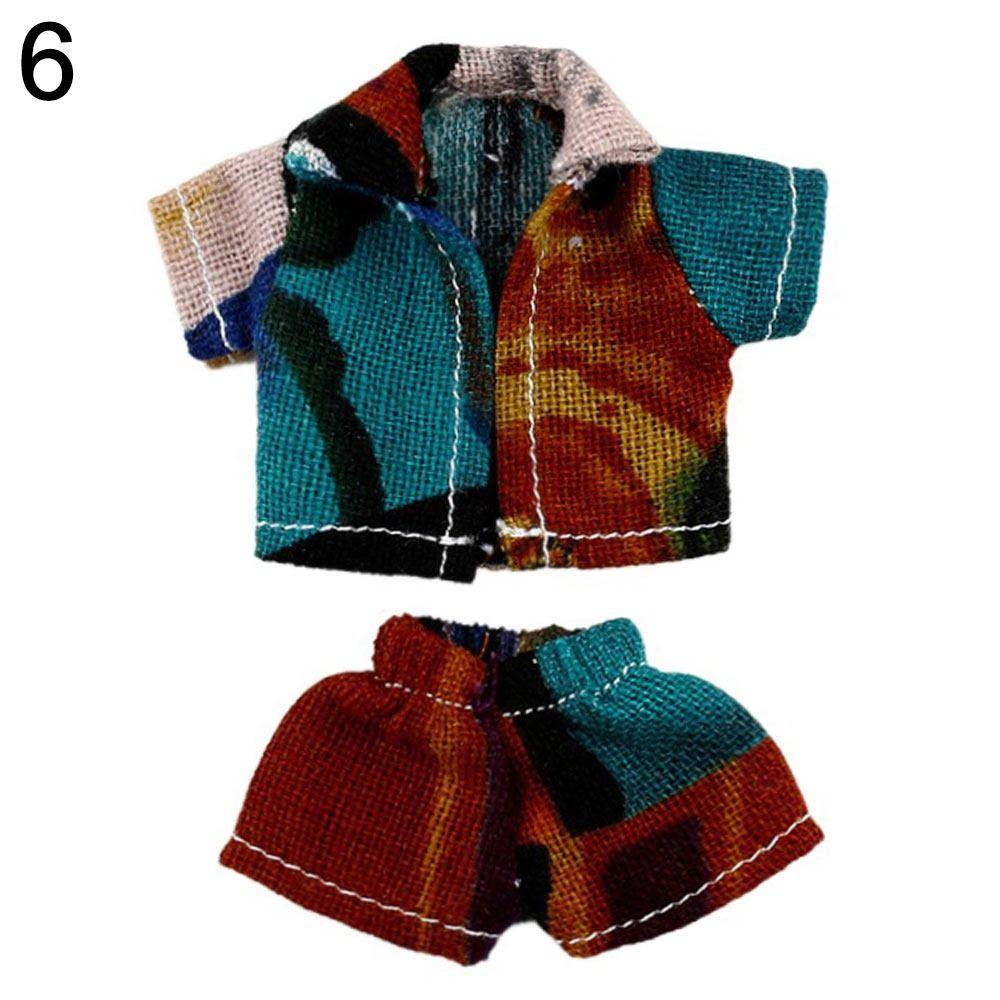 Кукольная одежда для ob11 Повседневная одежда Рубашки Кукольная одежда Футболка для кукол Топы Летняя футболка Шорты