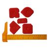 Red Caulking Tool Silicone Grouting Scraper Convenient Silicone Sealant Tool  Home