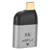 Aluminum Alloy Shell TypeC Male to Mini DP Adapter Connector for Windows Android OS X