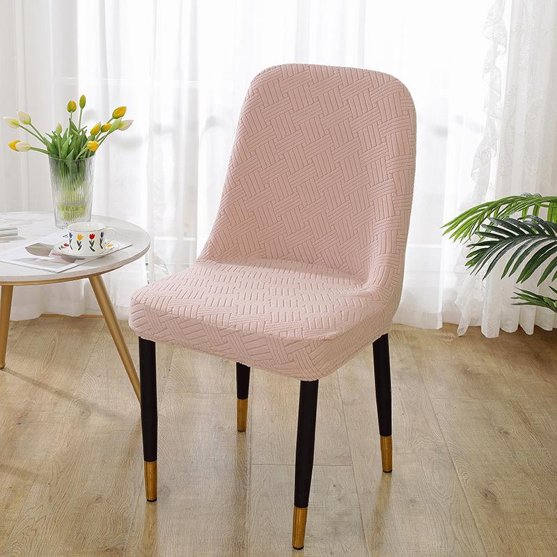 Большой изогнутый чехол для стула, Универсальный чехол для обеденного стула особой формы, Сиденье со спинкой-подушкой, Бытовой чехол для табурета