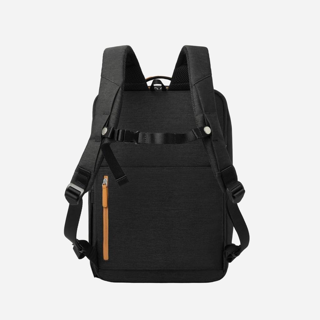 Умный рюкзак Nordace 15 дюймов с USB-зарядкой Черный Коричневый Siena Pro