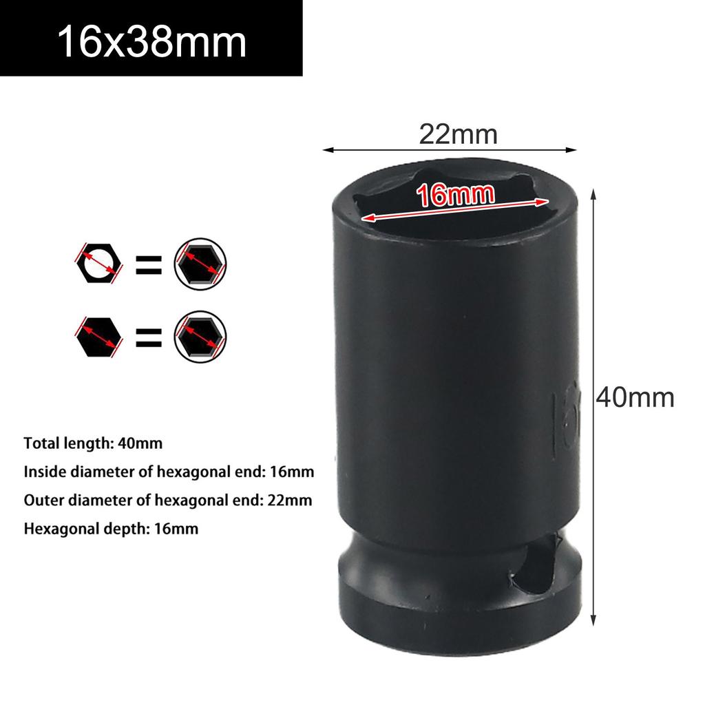 Торцевая головка для шуруповерта Инструмент для ремонта шин Гаечный ключ Торцевая головка для шуруповерта Простой в использовании