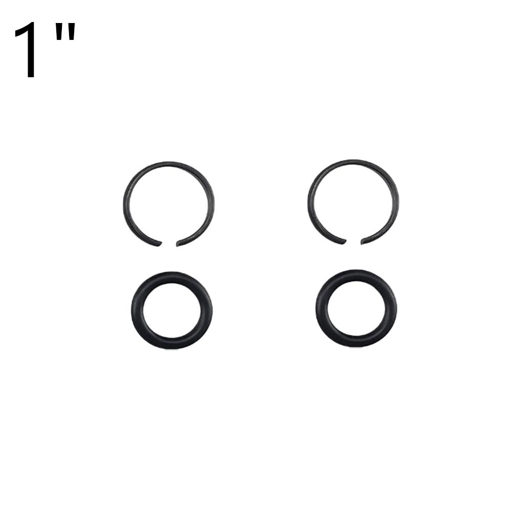 2Set Retaining Ring Clip With O-Ring Socket Impact Wrench Snap Ring 3/8" 1/2" 3/4" 1" Impact Wrench Accessories