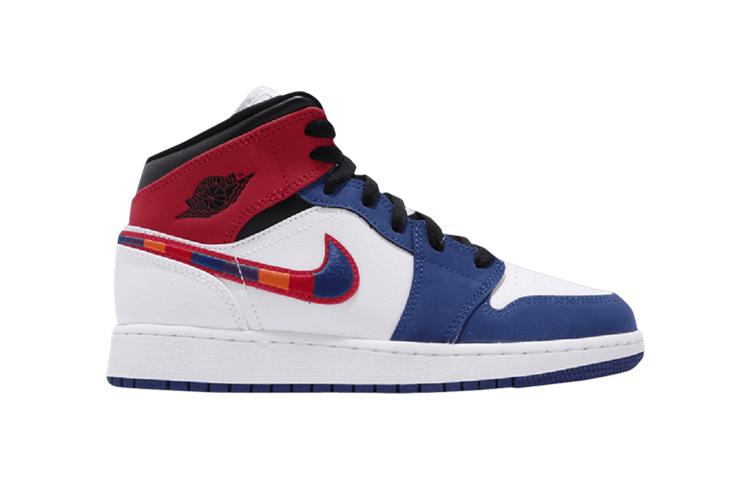 Jordan 1 Mid SE PS Многоцветный Swoosh BQ6932-146
