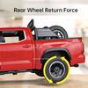 1:24 Tundra Lc80 Model Toy Diecast Alloy Car Front Wheel Steering Doors Opened Sound Light Pull Back Vehices For Children's Toys