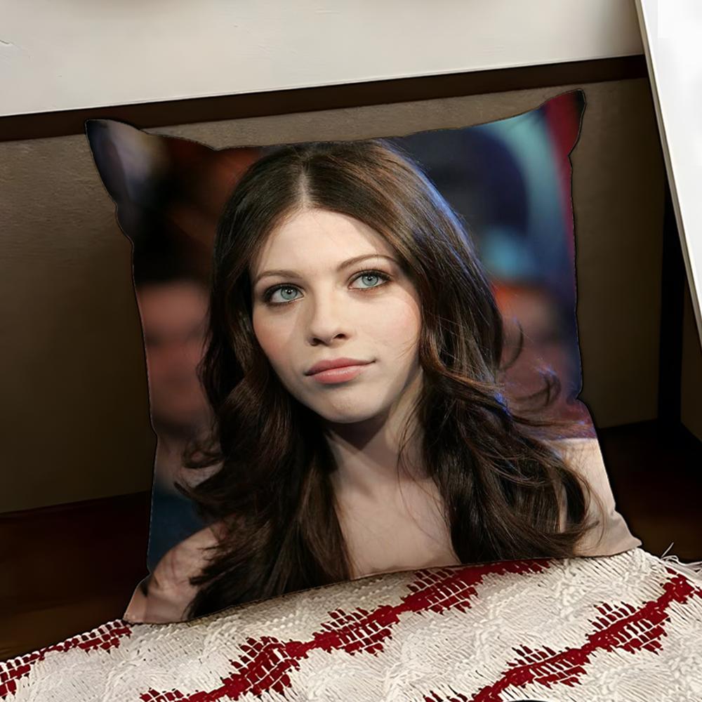 MMichelle TTrachtenberg Наволочка Реверсивная Мягкая Прочная Подушка Чехол для Дома Автомобиля Многоцелевое Использование для Повседневного Комфорта