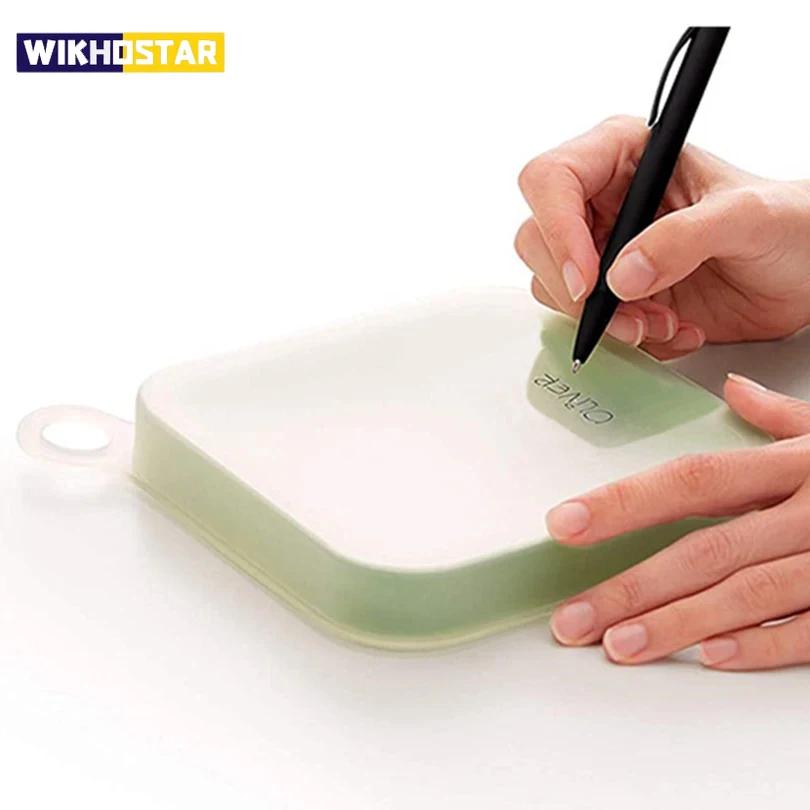 1pc Washable & Reusable Sandwich Holder Soft Silicone Lunchbox Bakery Boxes Compact Loaf Bread Sandwich Containers Sealable Lunch Box Toast Bag