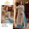 Designer Heavy Organza Pakistani Suit Bollywood Wedding Wear Salwar Kameez Dress VAP-1474