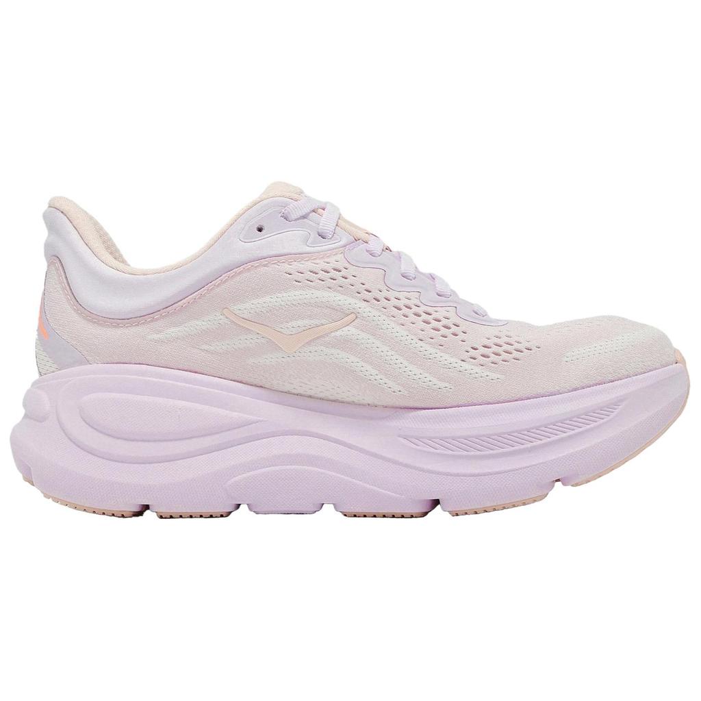 HOKA Bondi 9 Сиреневый Кремовый Мандариновое Сияние Женские Кроссовки 1162012-LRMT