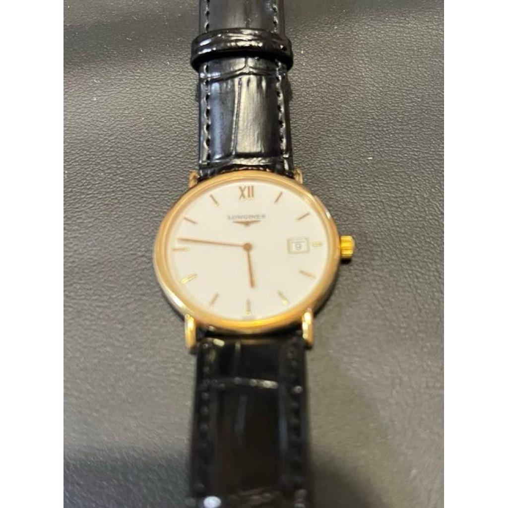 Used Longines L4.655.42 Men's Watch White Dial Two Hand Date
