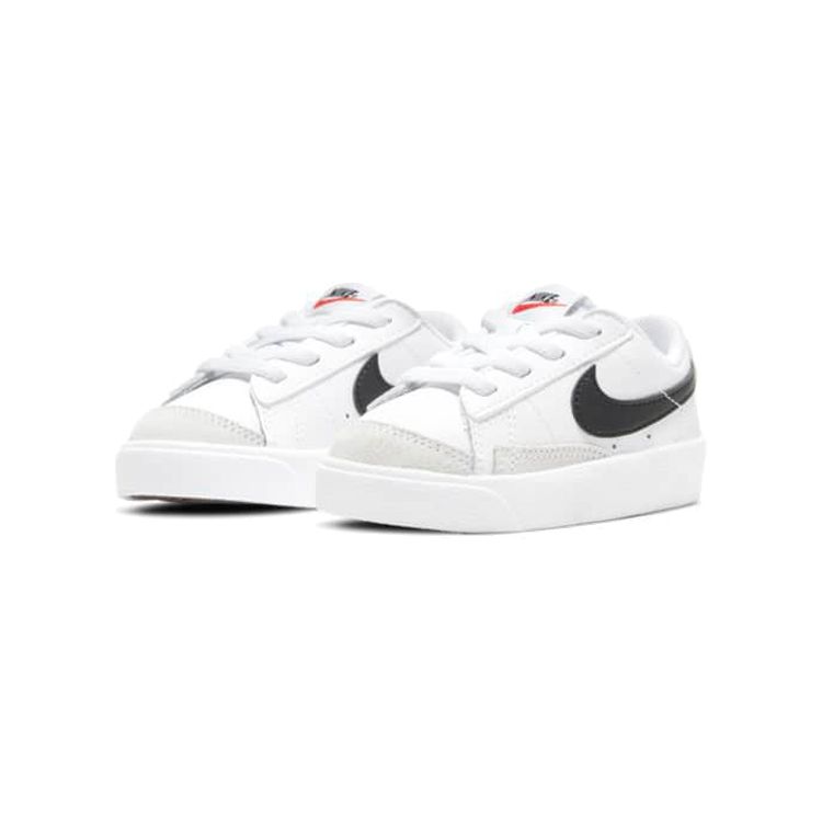 Nike Детские кроссовки Blazer Low 77 TD White Black Team-Orange DA4076-101