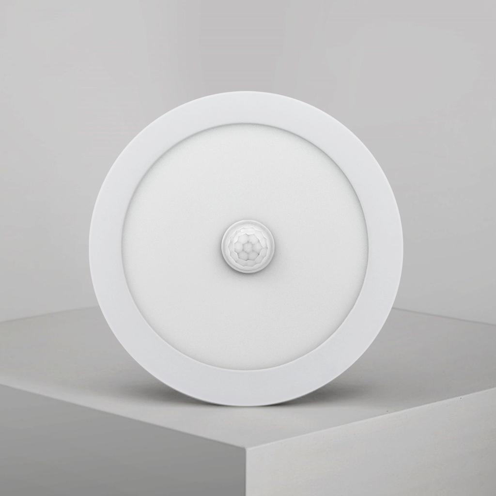 Датчик движения PIR светодиодный светильник 6 Вт 12 Вт 18 Вт светодиодные панели светят умный ВКЛ ВЫКЛ потолочный ночник для прихожей коридора лестницы