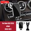 Car Mobile Phone Holder For Mercedes Benz Class C W205 W206 GLC X253 2015-2022 GPS Gravity Mount Navigation Bracket Accessories