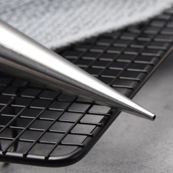 Конус из нержавеющей стали, заостренная форма, спиральная форма для круассана, хлеба, трубка, инструмент для выпечки