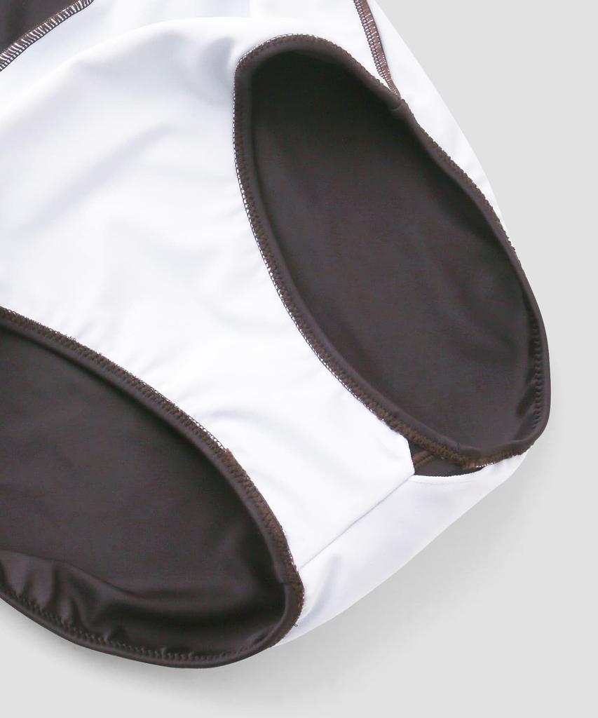 Swimwear Bikini Set Made with Standard Suitable for Large Breasts Such As GHI Cups Wired Swimsuit Brown [Sanai Paradise] Wacoal's Cups, [Glamorous