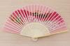 Складной веер Matsumi Crafts Maiko Розовый (шелк)