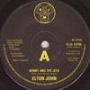 7inch Record ELTON JOHN - Benny And The Jets DJS10705 DJM Records 1976 UK Rock Used