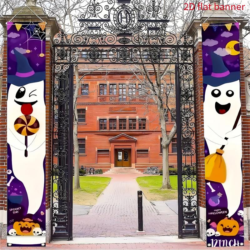 Photo Booth Prop 2pcs Set Halloween Decor Lightweight for Outdoor