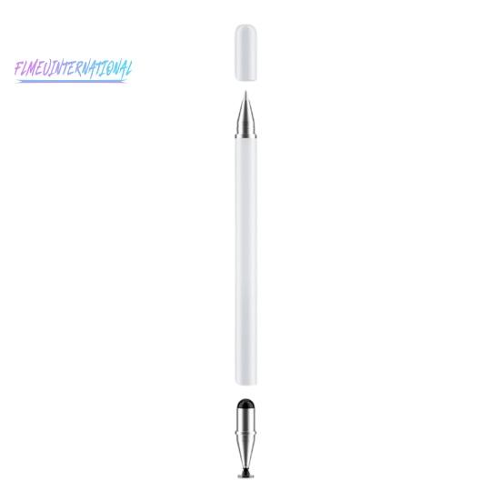 Стилус 3-в-1, металлический держатель для ручки, емкостная ручка - чувствительный сенсорный экран, умная ручка для письма, стилус для офисной живописи, редактирования видео