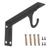1/2 шт. Опорная рама Сверхпрочные промышленные кронштейны для полок Стальная поддержка настенной полки со встроенным