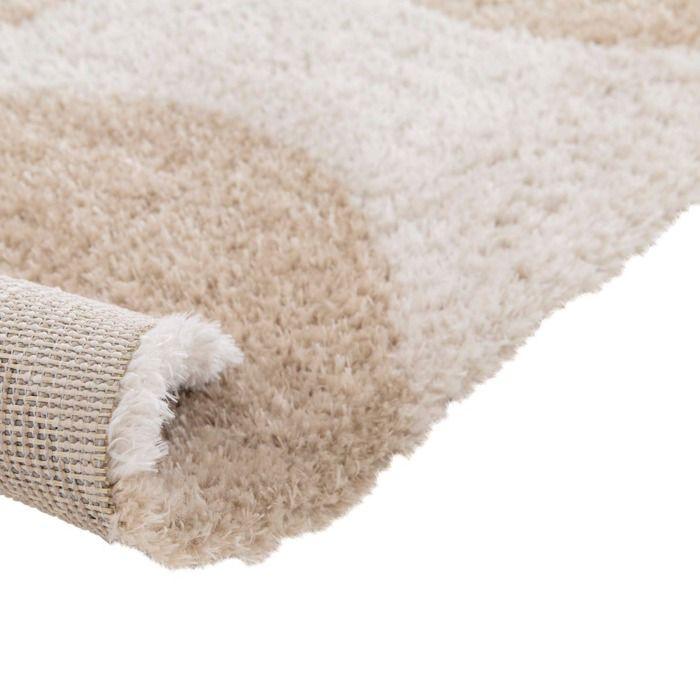 Tapix doux design moderne beige 160x230