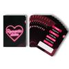 50 Couple Date Topic Scratch-off Cards, Creative And Fun Couple Bedroom Game Props Cards