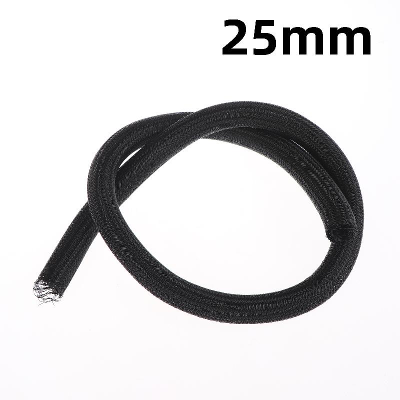 NEW 8~32mm Self-Closed Insulated Sheath 1 Meter PET Braided Cable Sleeve High Protection Wear Resistant Wire Organizer Sleeving