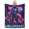 Плед Valorant Качественный Теплый Плед Зимний Детская Спальня Забавное Покрывало