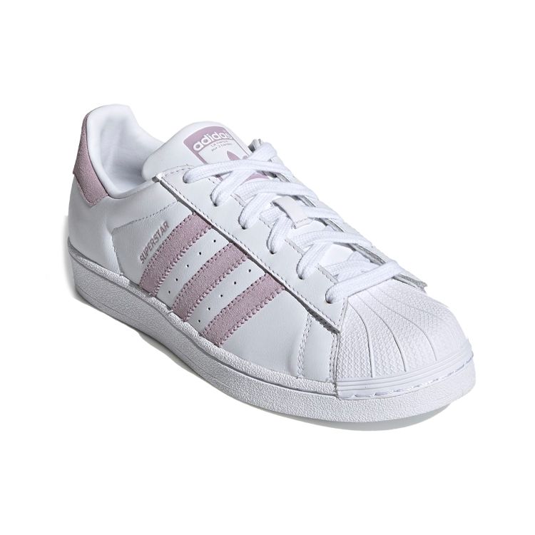 adidas Оригинальные кроссовки Superstar с низким верхом Женские кроссовки Розовые EE7400