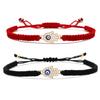 Red Rope Zinc Alloy Hamsa Hand Evil Eye Charm Bracelet Women Fashion Fatima Black Cord Adjustable Jewelry Gift