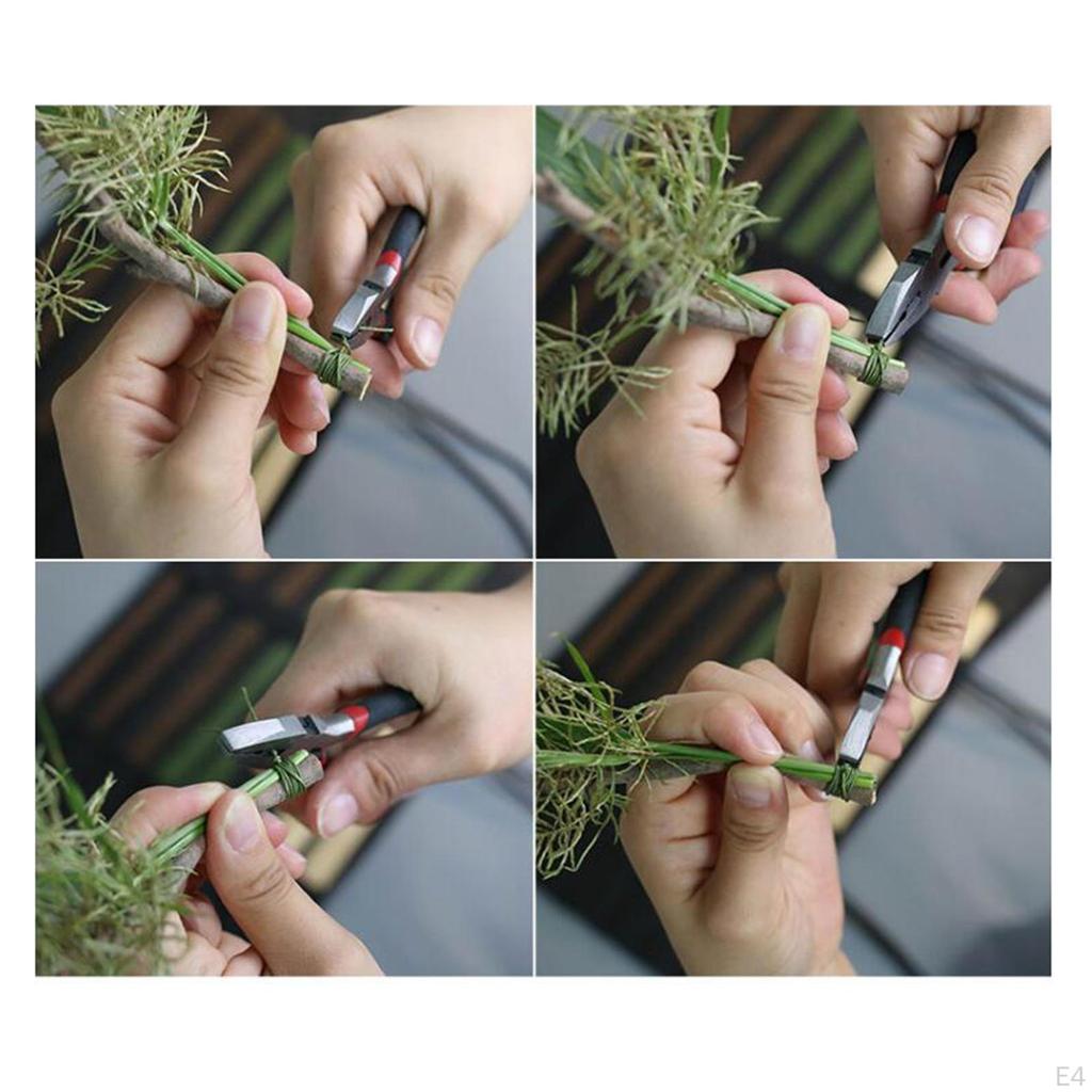 100x Flower Wire 24cm for Florist DIY Bouquet Twig Stem Handcrafts Material Green