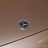 1pcs For Mercedes Benz A B C E R G S Class AMG W124 W169 W176 W212 W204 57mm ABS Aluminum Alloy Car Front Hood Badge Stickers