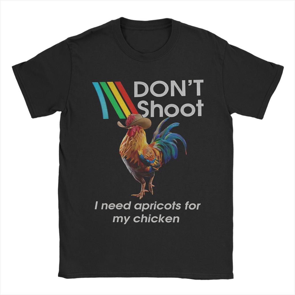 Don Shoot Game Arc Raiders Петух Футболки Мужские Винтажные Хлопковые Футболки С Круглым Вырезом С Коротким Рукавом Футболки Одежда для Взрослых