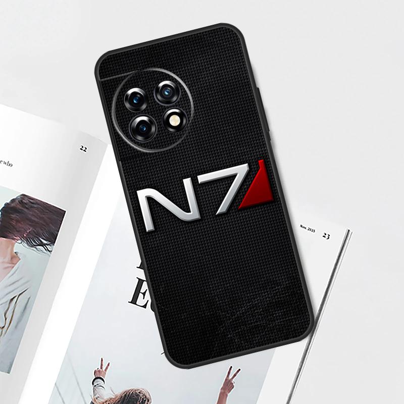 Чехол Mass Effect N7 для OnePlus Nord CE 5 3 4 Lite N20 N30 OnePlus 15 13 12 11 9 10 Pro 13T 13R 10T